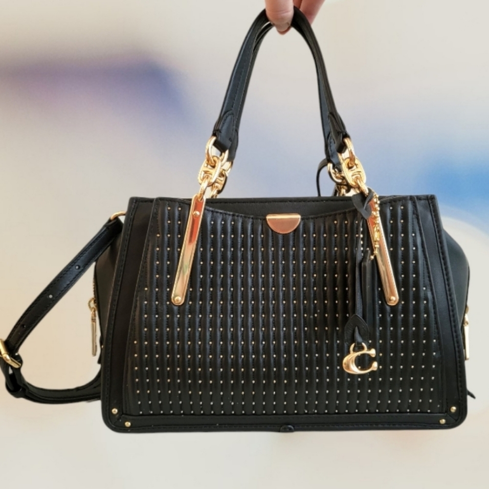 Coach Dreamer Quilted Nappa Leather Dreamer Purse RARE UNICORN